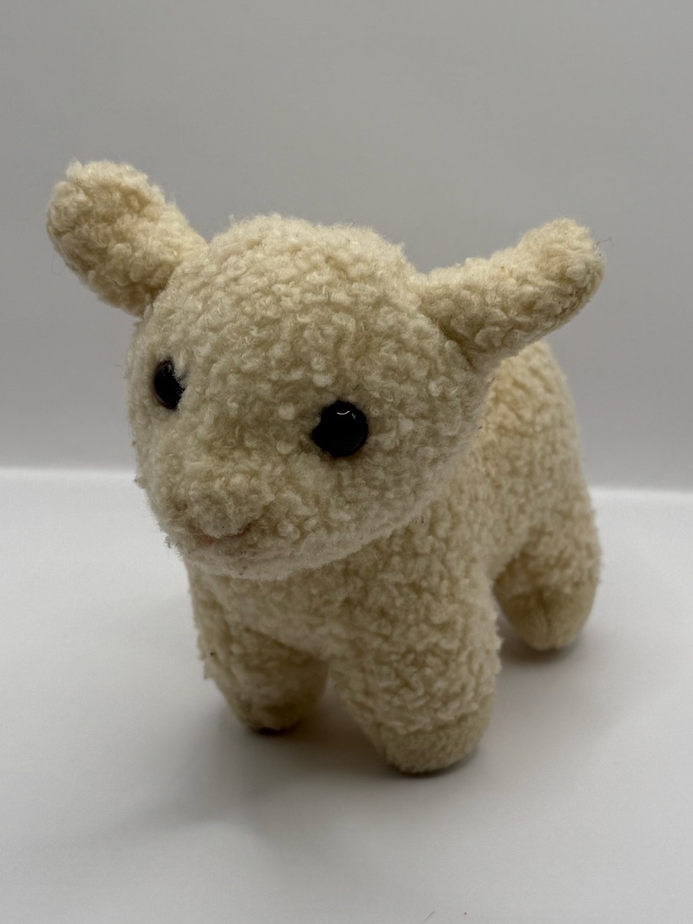 Vintage Dakin Sherpa Lamb Plush Stuffed Animal